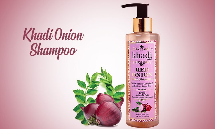 Khadi-Global-Red-Onion-Shampoo | Best Hair Fall Control Shampoo