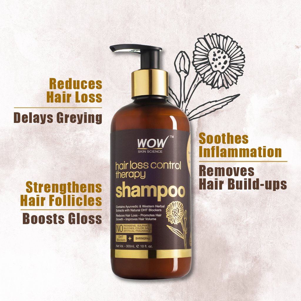 Wow Shampoo | Best Hair Fall Control Shampoo