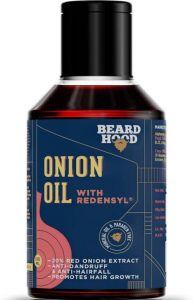 Beardhood Onion Oil with Redensyl for Hair | Best Hair Oil for Men in India