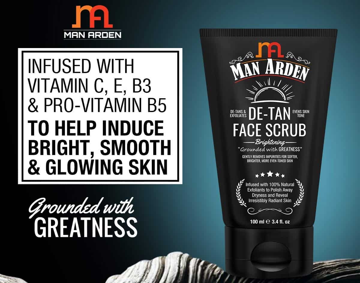 Man Arden Face Scrub | Best Face Scrub for Men