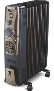 Bajaj Majesty RH 9F Plus 9-Fin 2400 Watts Oil Filled Radiator Room Heater | Best Oil Filled Room Heater in India