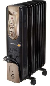 Havells OFR - 9Fin 2400-Watt PTC Fan Heater | Best Oil Filled Room Heater in India