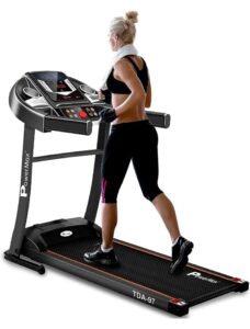 PowerMax Fitness TDM-9x Series - Light, Foldable, Electric Treadmill | Best Treadmill for Home Use in India under 20000