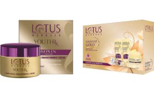 Lotus Herbals Youth Rx Anti-aging Skin Care | Best Facial Kit for Dry Skin